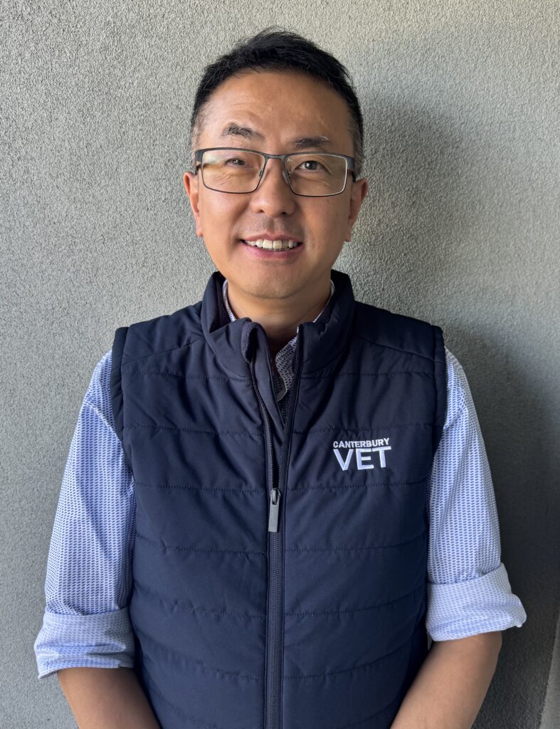 Dr John Choi at Canterbury Vet Clinic