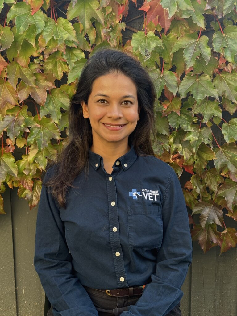 Dr Priyal at Mont Albert Veterinary